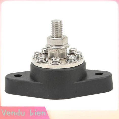 Garosa bornier de distribution d'énergie Bloc de Distribution D'énergie 8 Bornes 12 V-48 V 160 A Universel pour moto coffret (1/4)