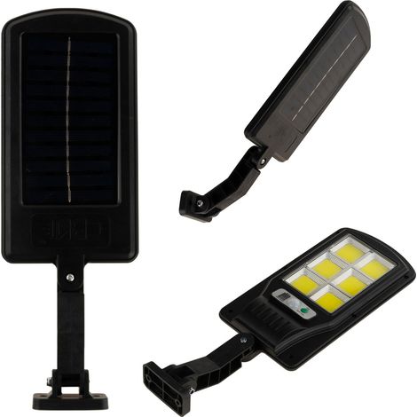 TG64682 LAMPIONE STRADALE A LED CON LANTERNA SOLARE 72COB + supporto