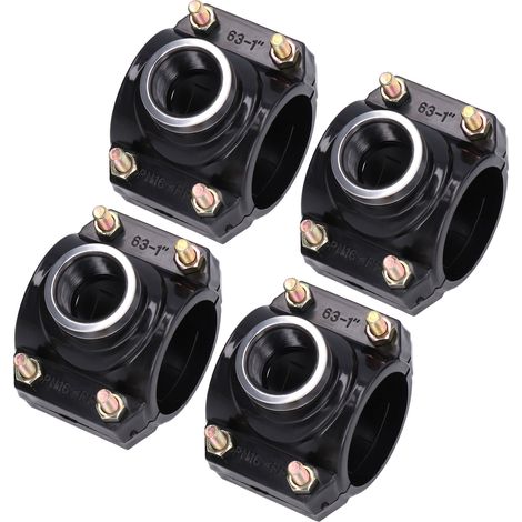 Set mit 4 PE-Abzweigverbindern, T-Stücken für Kunststoffrohre, Sanitärzubehör (4 Stück pro Packung) (1/5)