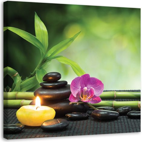 Tableau sur toile Composition zen 50x50 (1/5)