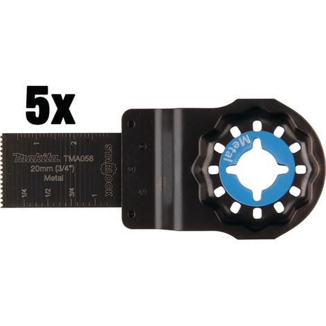 Lame de scie Makita B-64923-5 20 mm 5 unités