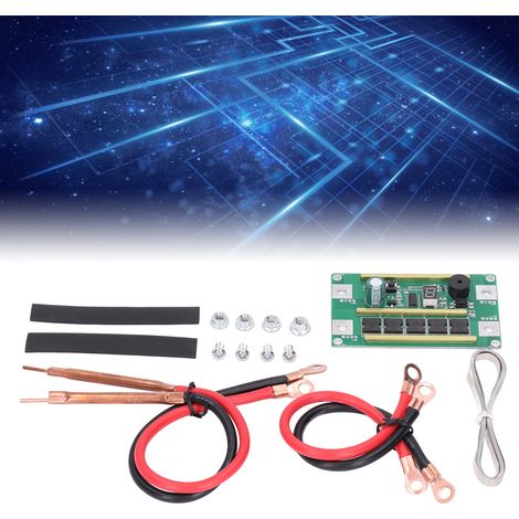 Machine à souder par points portable pour batteries 18650, compatible avec les circuits imprimés (PCB), comprenant un petit stylo à souder et un kit complet. (1/5)