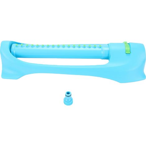Arroseur oscillant à 17 trous pour pelouse et jardin, angle réglable pour l'arrosage extérieur. (1/5)