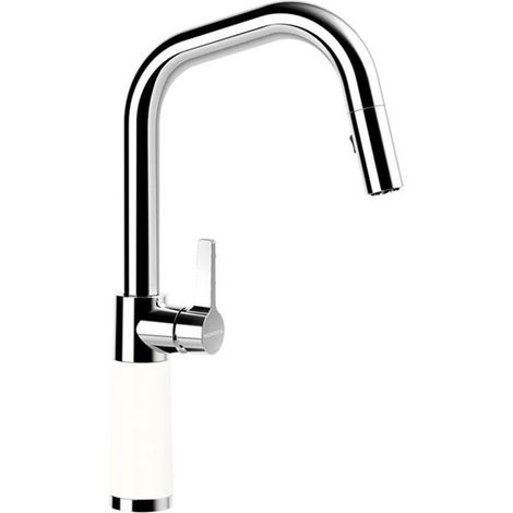Schock Küchenarmatur SC-530 Chrom/Cristadur ausziehbarer Auslauf Green Line Day (1/2)