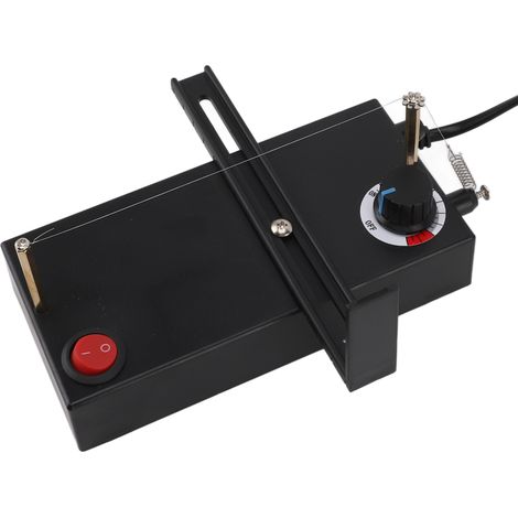 Machine de découpe thermique électrique portable, réglage fiable de température, coupe-ruban électrique pour rubans tressés, prise UE 220V (1/5)