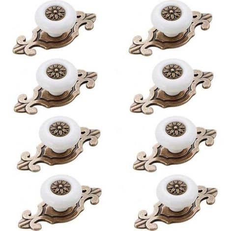 pieces furniture knob vintage style drawer knob furniture knob drawer knob with screws accessories MUMU (1/4)