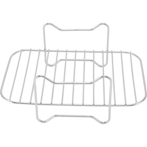 Grille multifonction en acier inoxydable pour friteuse Ninja Foodi DZ201 401 (1/5)
