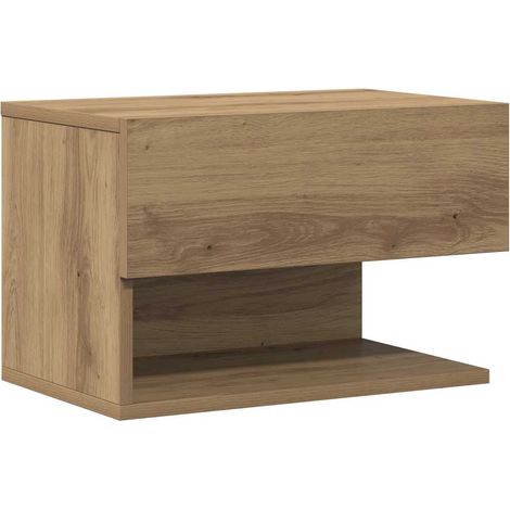 Maison Exclusive - Wand-Nachttisch Artisan-Eiche
