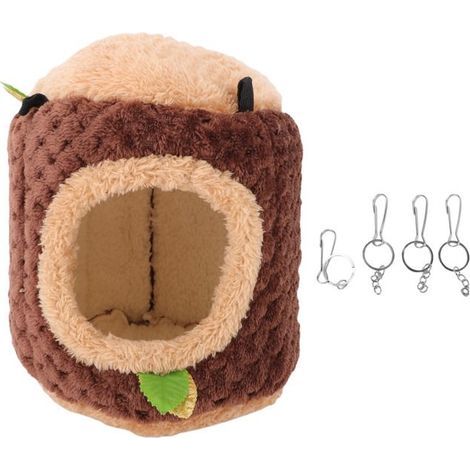Hamac suspendu chaud – Peluche douce – Pour hiver, petits animaux