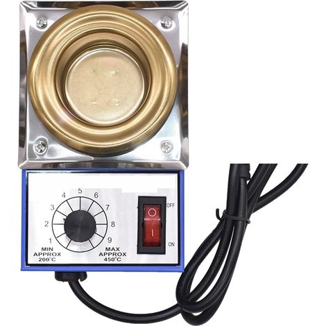 Plaque d'acier Inoxydable de Bain de Pot de Soudure sans Plomb for Le dessoudage de Bain de Soudure de Soudure(21C) (1/5)