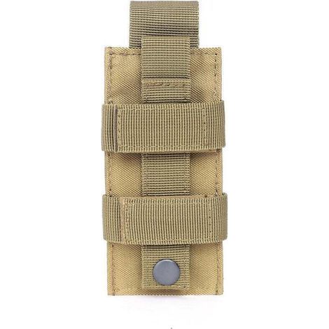 Funda para linterna, bolsa porta linternas Molle para senderismo, camping y aire libre (1/4)