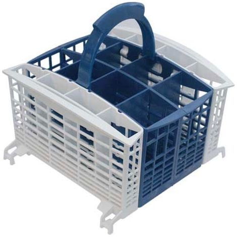 Panier à couverts pour Lave-vaisselle Hotpoint - Ariston bleu satin et accès amovibles C00114049