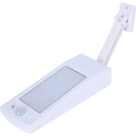 Solarbetriebene LED-Leuchte mit Bewegungsmelder, wasserdicht, Außenwandleuchte für Garten, Hof und Straße. (1/5)