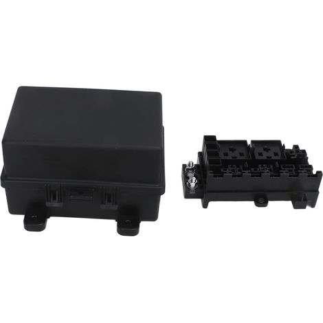 Boîtier relais fusible 12V étanche IP67 7 emplacements support relais universel pour voiture ATV bateau (1/5)