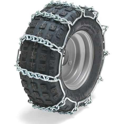 Chaînes à neige 16x17,5 pouces tracteur tondeuse ORIGINALE STIGA 13-0936-61