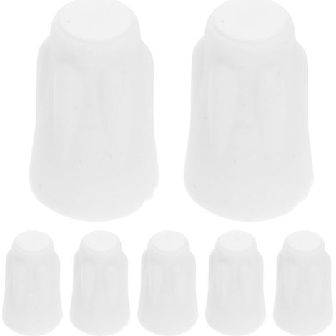 20pcs Écrous Électriques en Céramique Blanc, eurs à Sertir pour Fils Haute Température, Matériau Solide, Connexion Rapide Fiable pour Ventilateurs de Plafond (1/5)