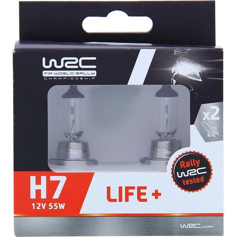 WRC 2 ampoules H7 Life+
