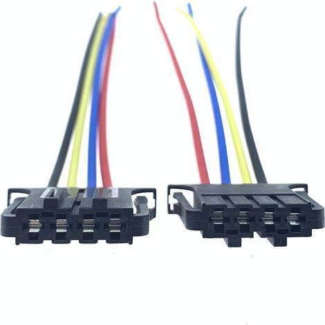 Automotive connectors: brake light switch, door horn wiring harness connector -- JB1299-4P