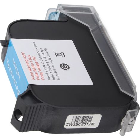 Cartouche d'encre jaune pour imprimante portable 42 ml à séchage rapide, compatible avec les imprimantes 12,7 mm. (1/5)