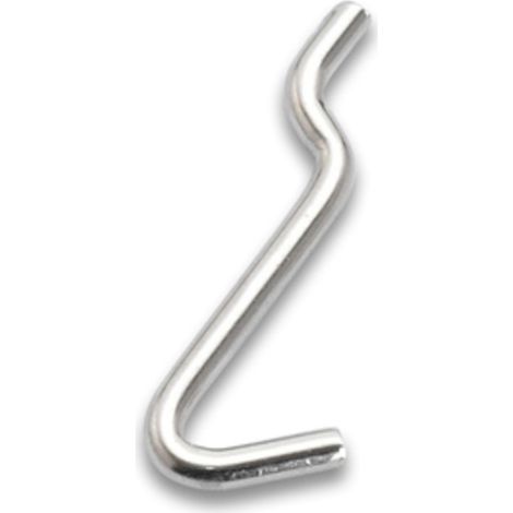 GANCIO PER PANNELLI FORATI FIG 2- 200,0 pz