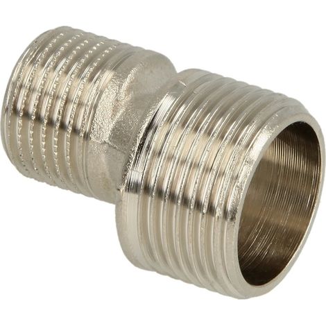Raccord S FM/FM 3/4’’ x 1/2’’ laiton nickelé
