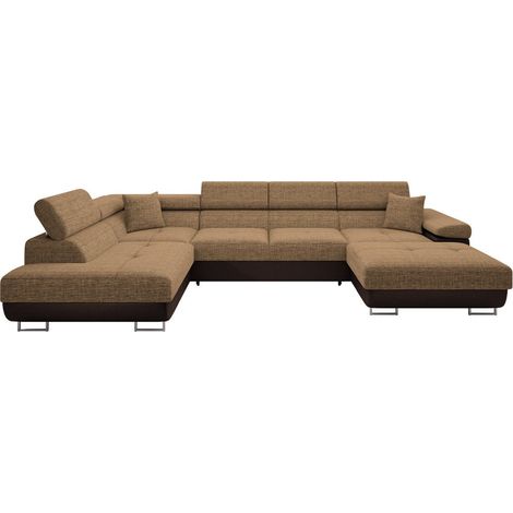 Canapé d'angle Comfivo Vinetum III, Soft 066 + Lux 03, Disponible, 346x203x70cm, 0 (1/5)