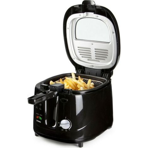 DOMO DO461FR Friggitrice elettrica classica - Nero (1/5)