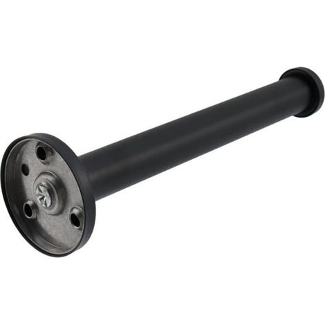 Patère Murale Porte-Serviettes Inox Noir 152 mm, Crochet Long pour Salle de Bain et Vêtements, Lot de 4 (1/3)