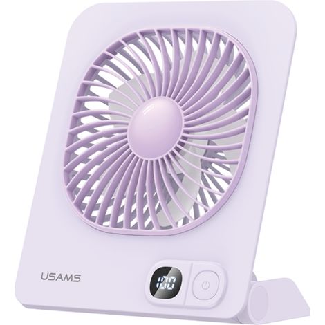 Ventilatore magnetico da scrivania USAMS viola (1/5)