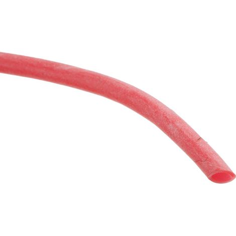 Gaine de protection 2mm RS PRO, Rouge en Caoutchouc silicone, 10m