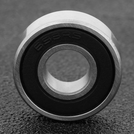 20 roulements à billes à gorge profonde étanches en caoutchouc 698RS, 8 mm x 19 mm x 6 mm (1/5)