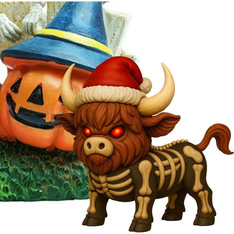 Décoration Vache Highland,Décorations d'halloween Figurine (1/5)