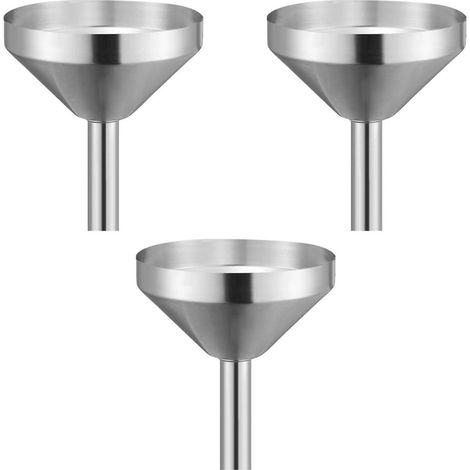 Mini Trichter Set Edelstahl für Küche, Parfüm, Kosmetik, Auto (1/5)