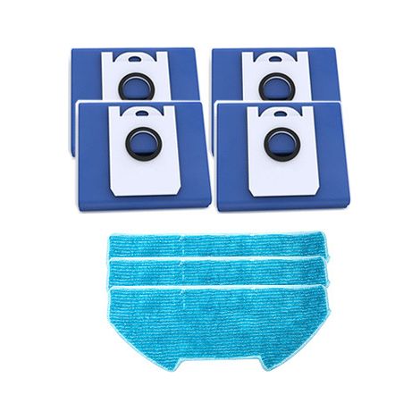 Adecuado para accesorios del robot aspirador UltraVision/Dustin/Orb-i/S1: bolsas para el polvo, fregonas y paños. (1/2)