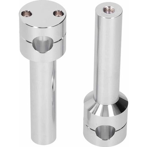 Rehausseurs de Guidon Moto en Alliage d’Aluminium 25 mm – Kit Adaptateur de Pince pour Modification Hauteur Guidon, Compatible avec la Plupart des Motocycles (1/5)