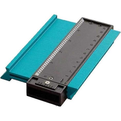 Gabarit de contour - Outil de mesure de profil irrégulier, gabarit de mesure (vert) 1 pièce (1/5)