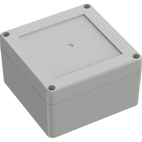 TRU COMPONENTS  TC-10860504 Universal-Gehäuse 105 x 105 x 60.10  ABS  Lichtgrau 1 St.