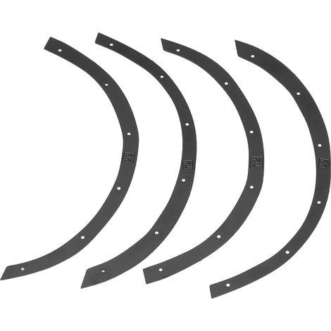 Protection latérale anti-rouille pour Traxxas 1/10 - Garde-boue métallique noir - 4 pièces - Accessoire RC (1/5)