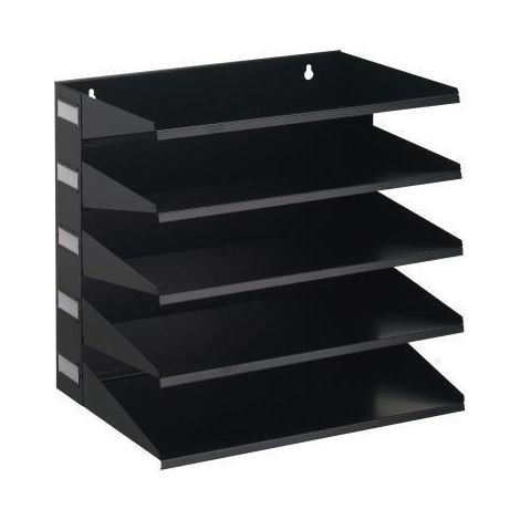 Durable Plateau de tri du courrier 336001 noir DIN A4 Nombre de compartiments: 5 (1/3)