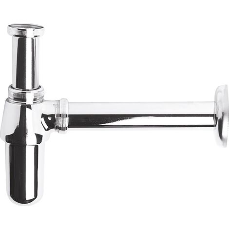 Round Bottle Trap - Chrome