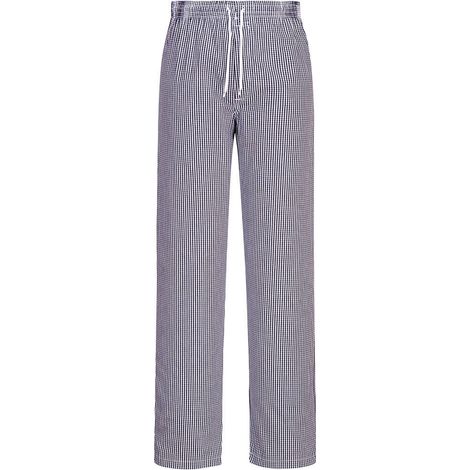 Pantalon de cuisine Bromley couleur : Bleu Check taille XXXXL - PORTWEST (1/2)