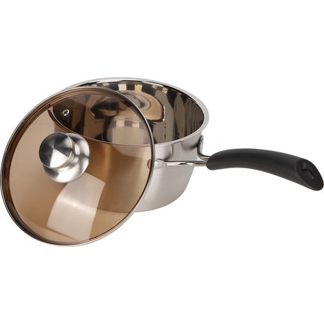 Casserole 18 cm en Acier Composé Épaissi Antiadhésif pour Cuisine (1/5)