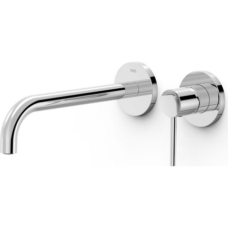 GRIFO MONOMANDO EMPOTRADO PARA LAVABO PARTE VISTA CON MANETA