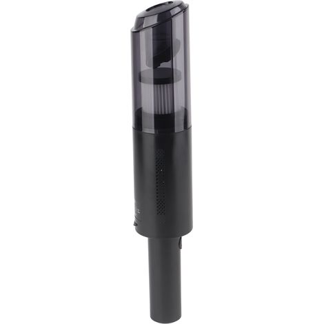 Aspirateur à main filaire noir, puissant et compact, idéal pour la maison et la voiture. (1/5)