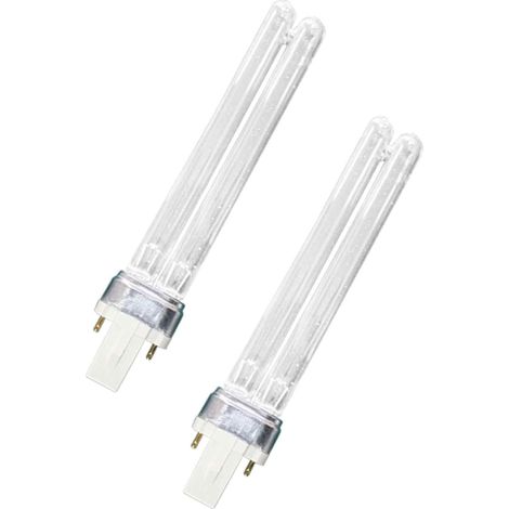 Lampe Germicide UVC - 11 W - Pour Stérilisation Dans Maison Aquarium Et Étang - 2 Pièces (1/5)