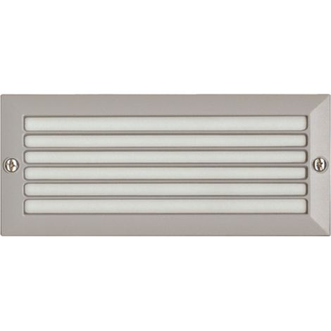 Plafoniera Esterno Contemporanea Peyton Pc Grigio Griglia 1 Luce E27 Ip54 (1/2)