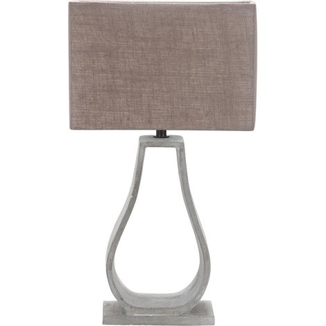 Candellux lampe de table FEMO 41-79992 béton gris E27 (1/4)