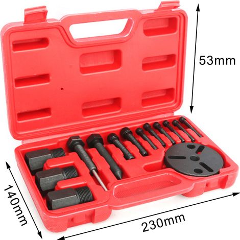 Kit d'outils d'installation et de retrait de ca, plaque d'extraction à 3 trous, installateur de dissolvant de climatisation (1/5)