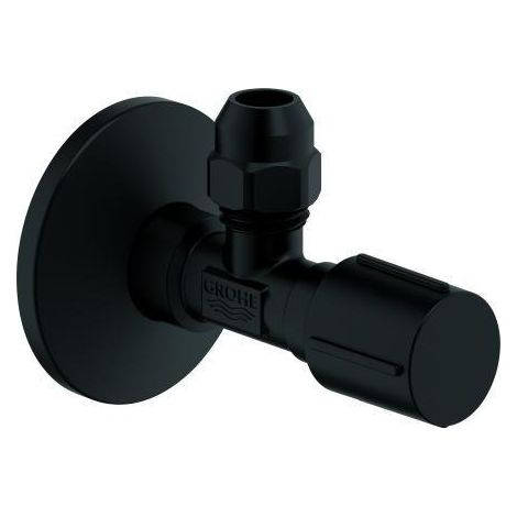 Grohe Rubinetto a squadra da 1/2" Nero, 22074KF0