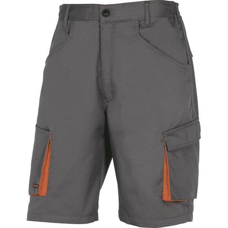 Bermuda de travail DELTA PLUS MACH2 gris/orange XXL 7 poches (1/2)